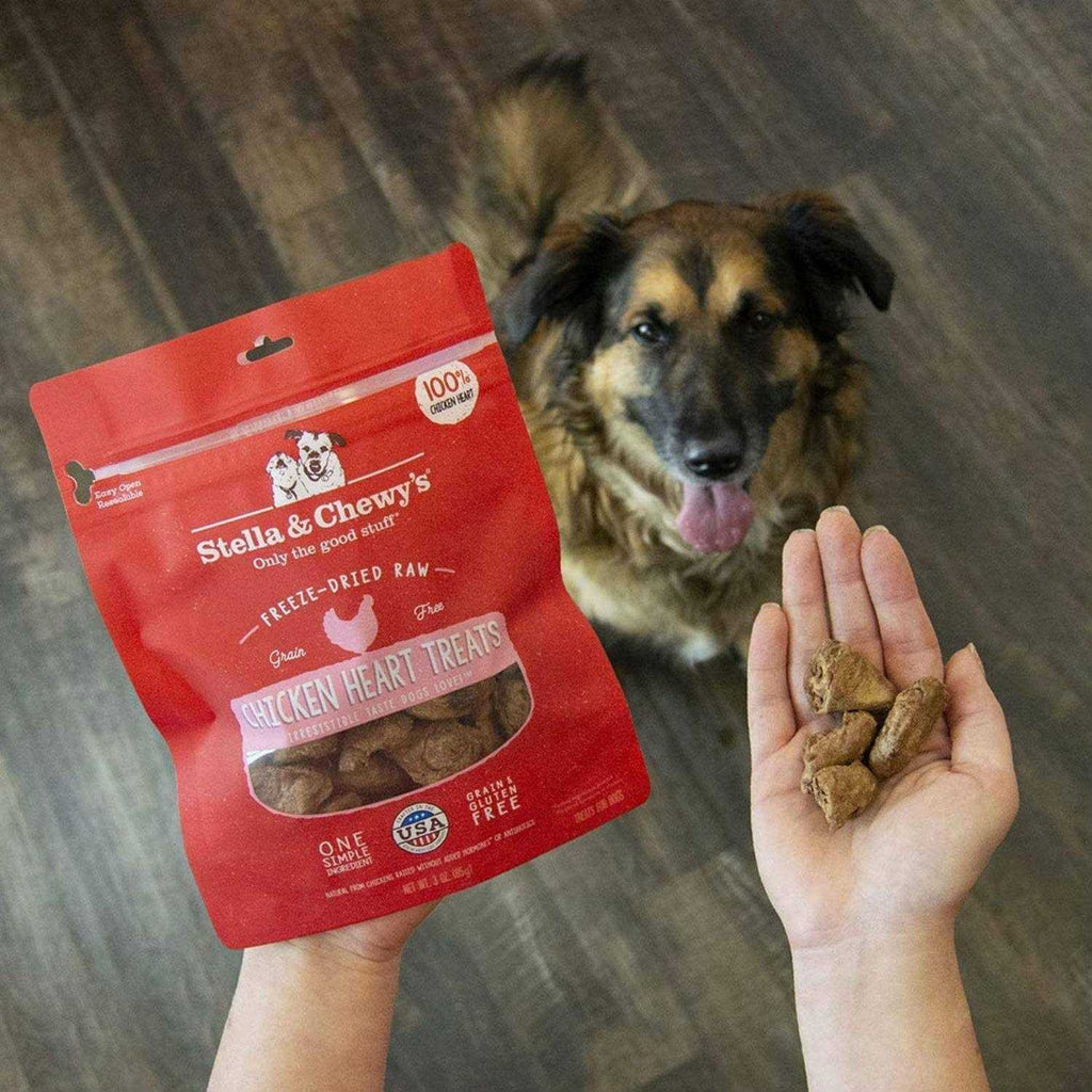 Chicken Hearts Freeze-Dried Dog Treats L841
