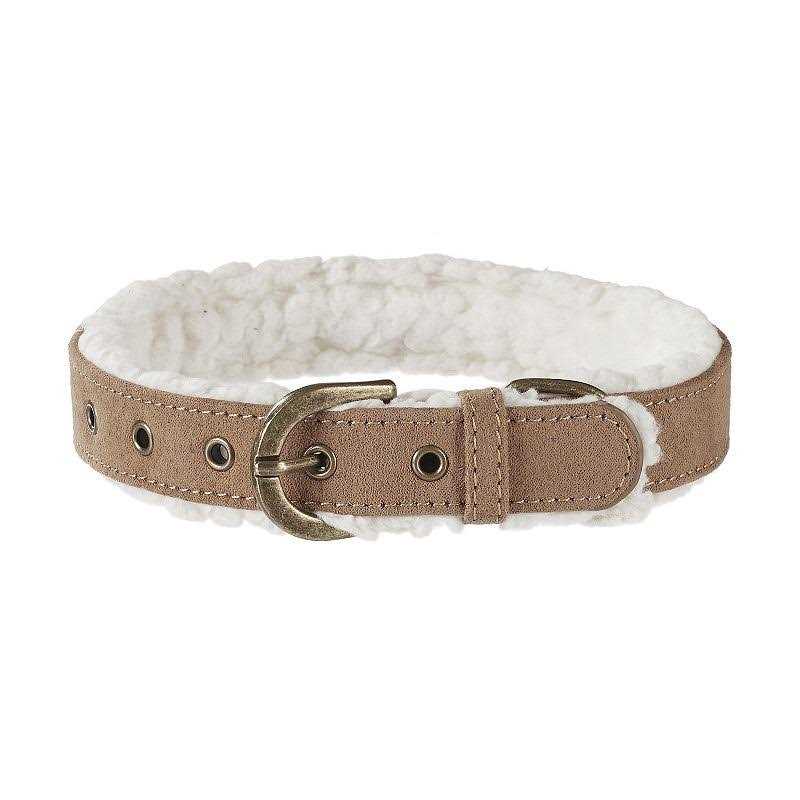 Faux Suede Pet Collar E22304