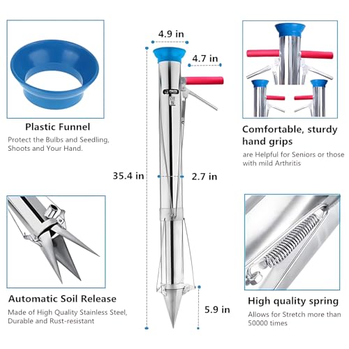 Stainless Steel Bulb Planter Tool N520