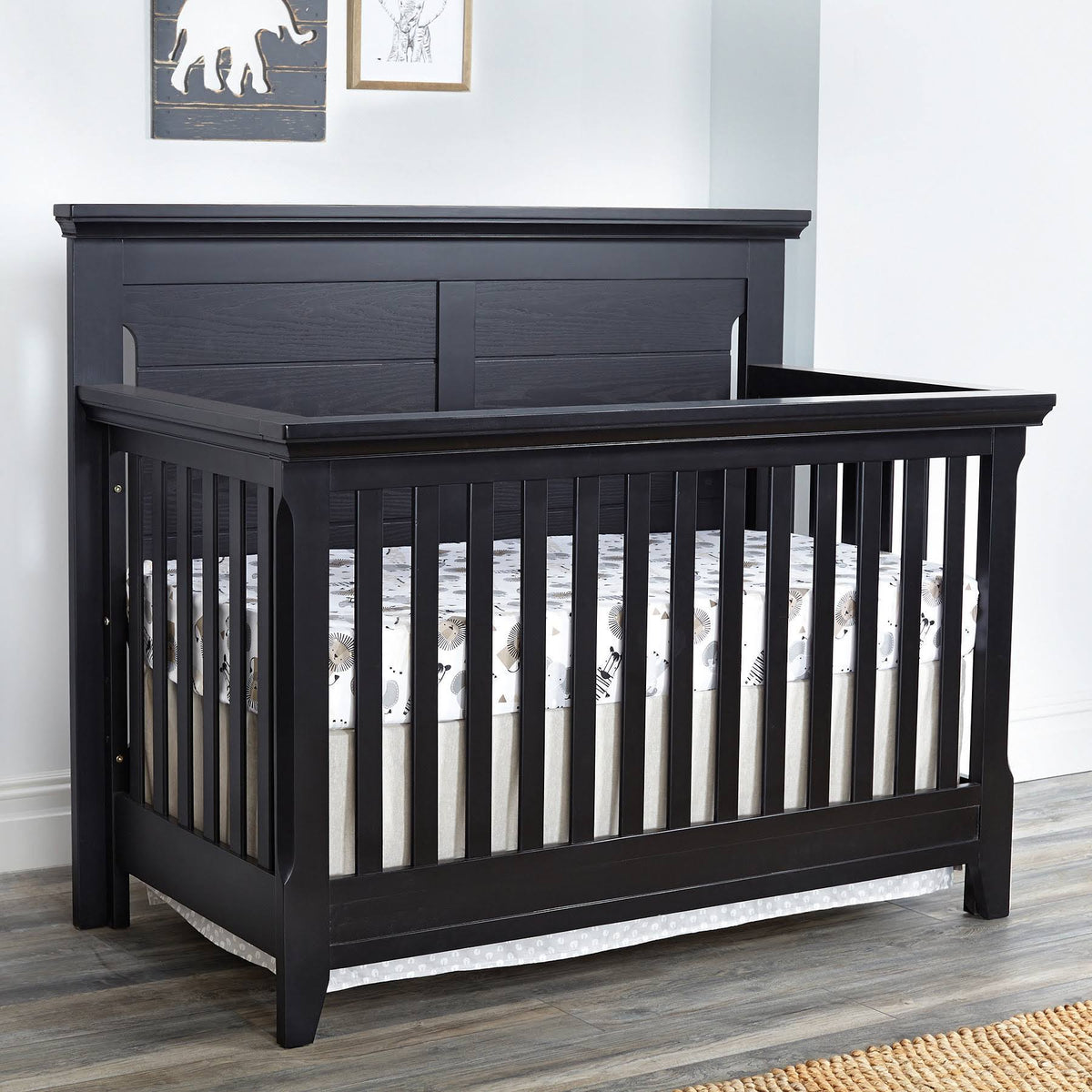 4 in 1 Convertible Crib Forever Black R626