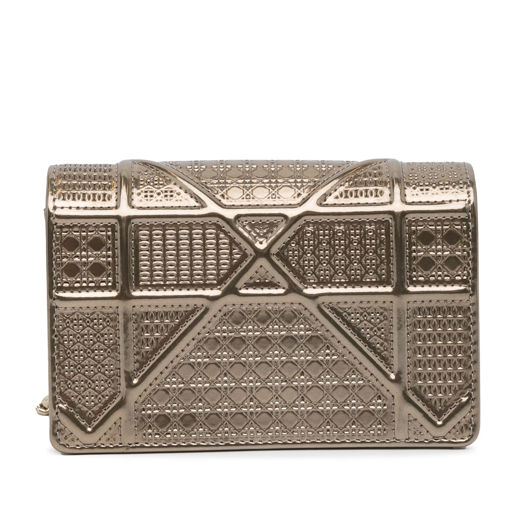 Patent Leather Gold Crossbody Bag S2050