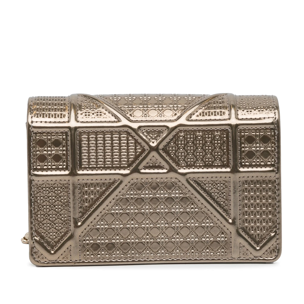 Patent Leather Gold Crossbody Bag S2050