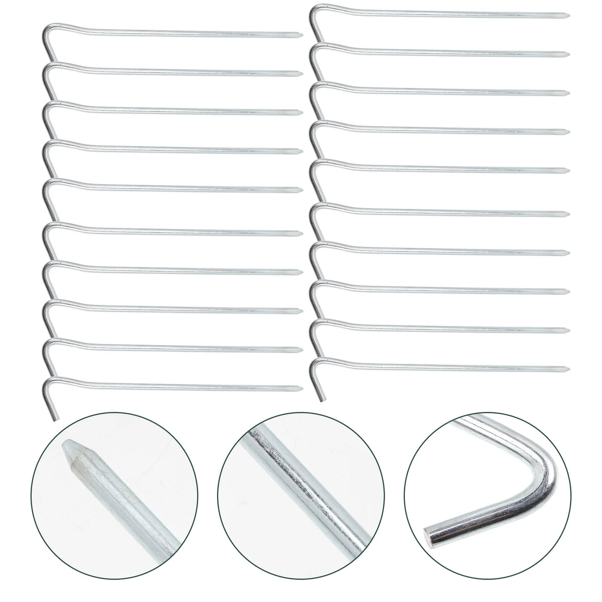 1 Set of Aluminum Tent Stakes G25636