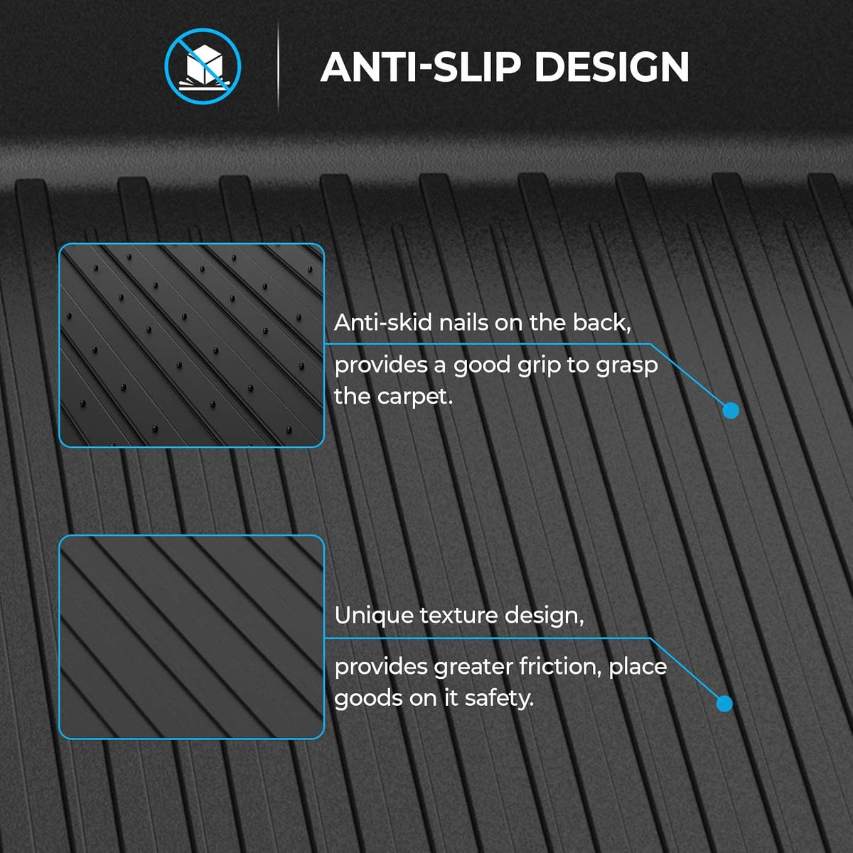 Black All Weather Cargo Trunk Liner Z606