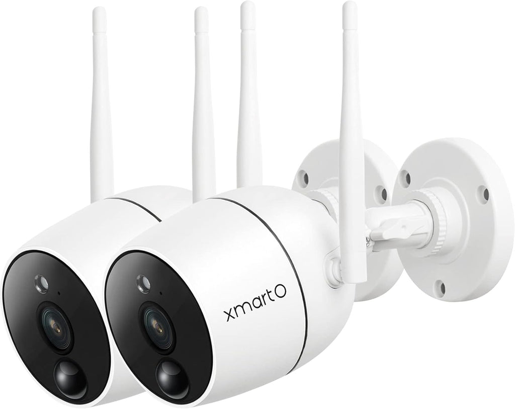 2K Wireless Security Camera with Night Vision (Pack of 2) O177973