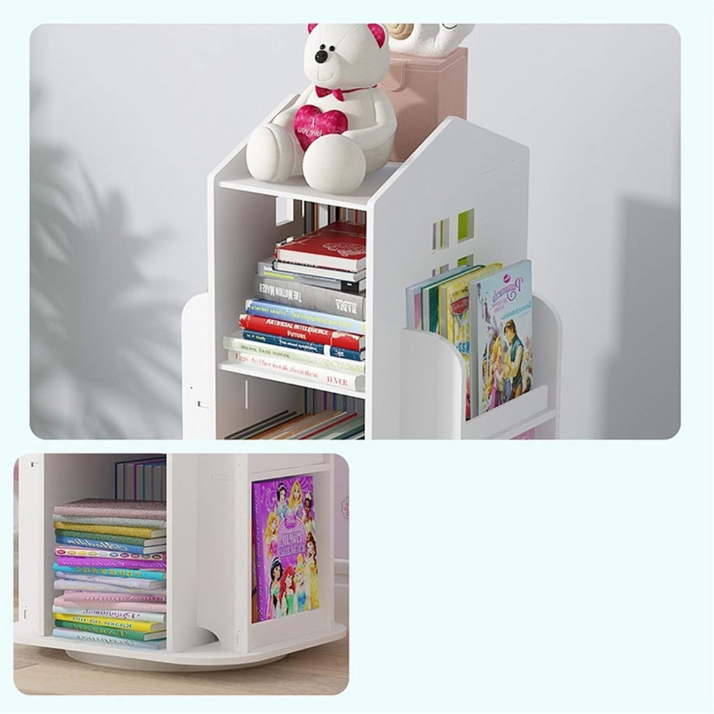 3-Tier Rotating Bookshelf Z72564