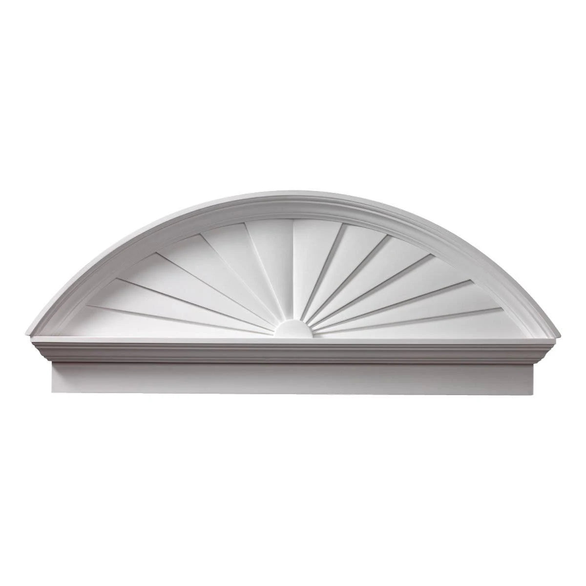 Combination Sunburst Pediment, Urethane A30746