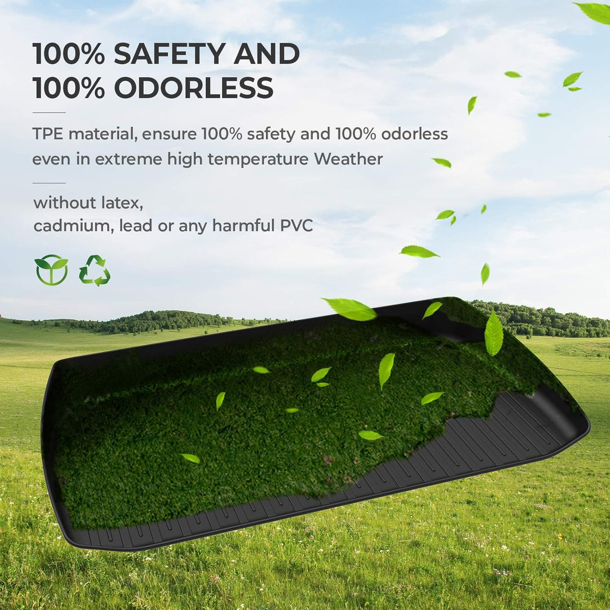 Black All Weather Cargo Trunk Liner Z606