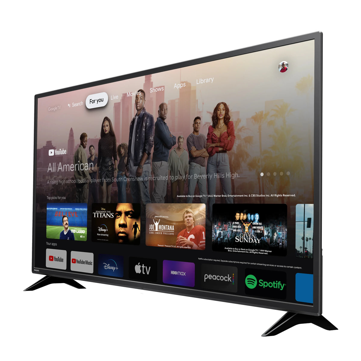 55 Class 4K Ultra HD Google Smart LED TV C563