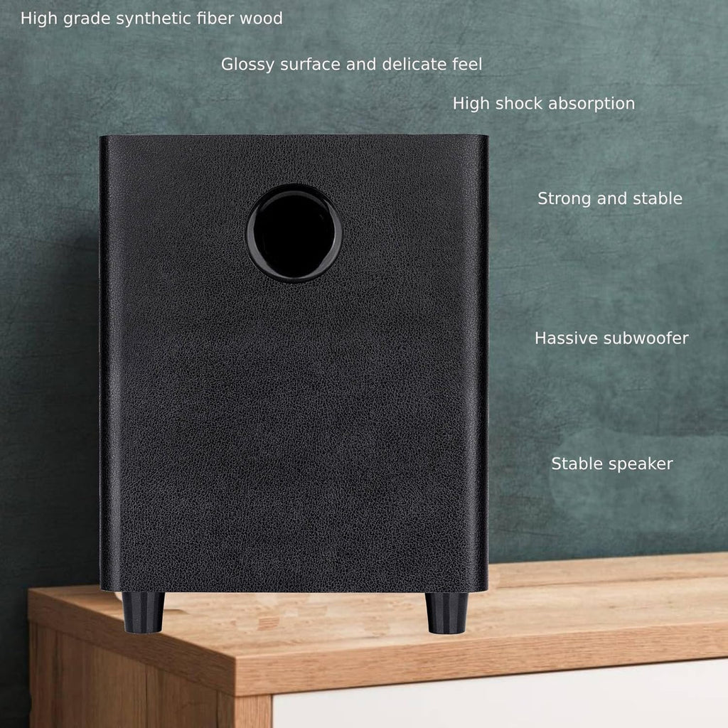 Black 8 Inch Passive Subwoofer Wood Material G29123