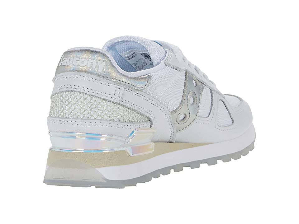White Iridescent Saucony Shadow Original B336