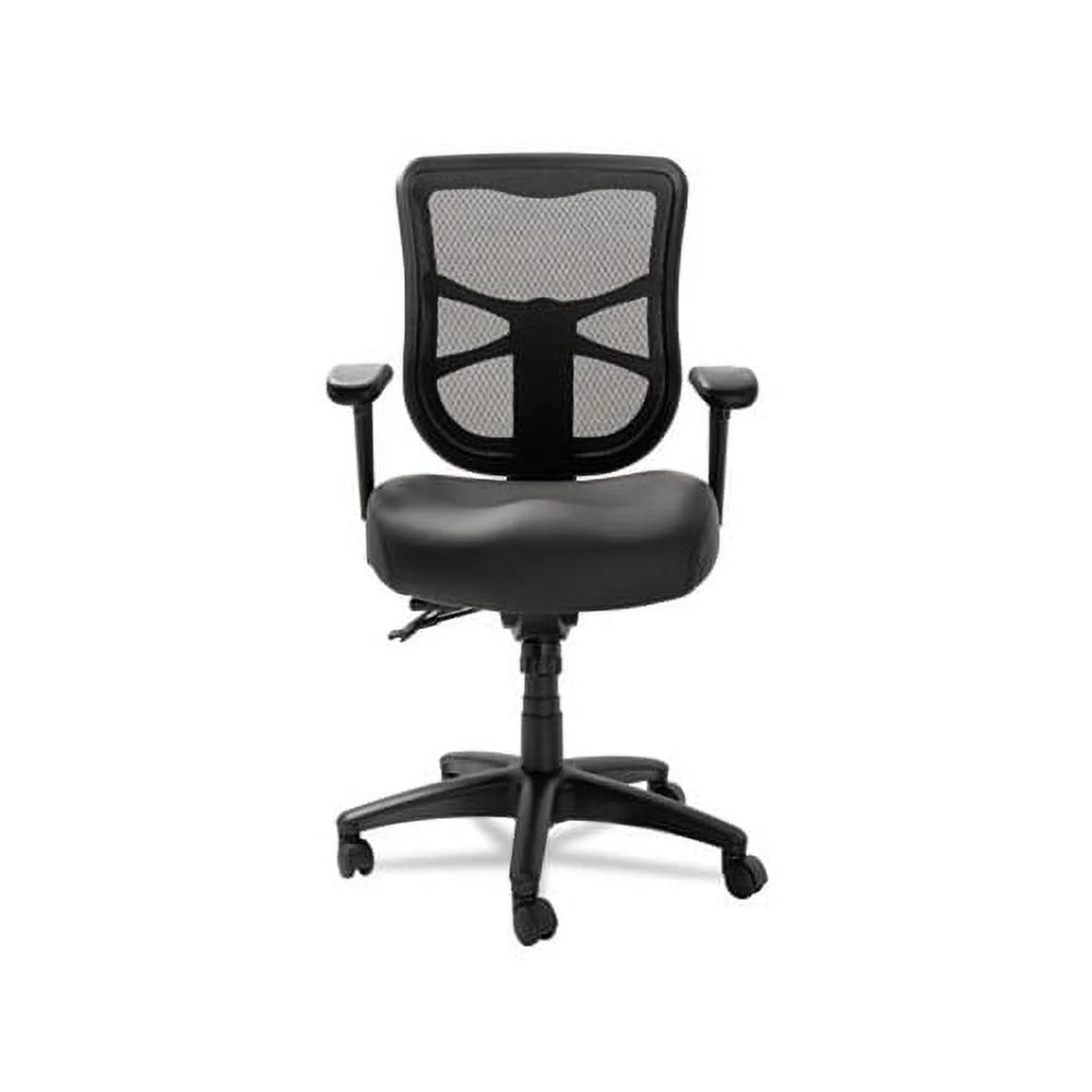 Black Mesh Mid-Back Multifunction Chair H497