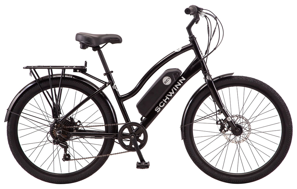 26 Electric Cruiser Bike 7 Speeds 250w Motor Blue P830009