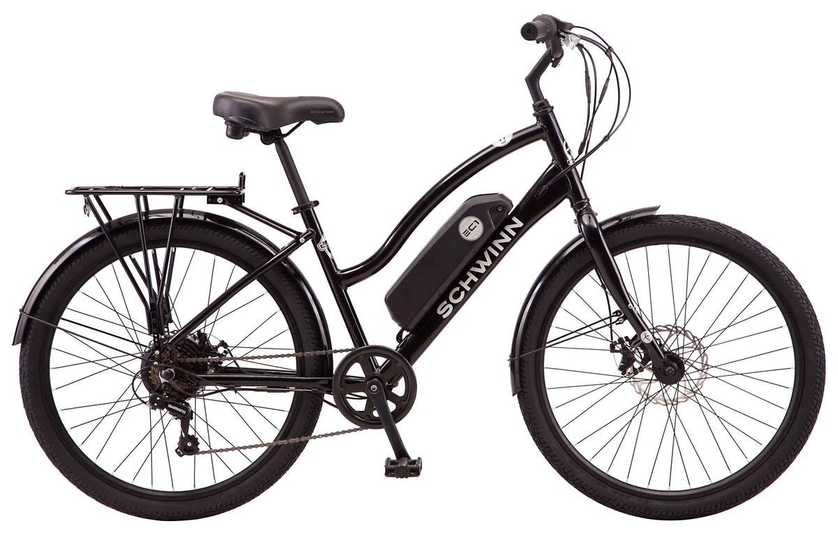 26 Electric Cruiser Bike 7 Speeds 250w Motor Blue P830009