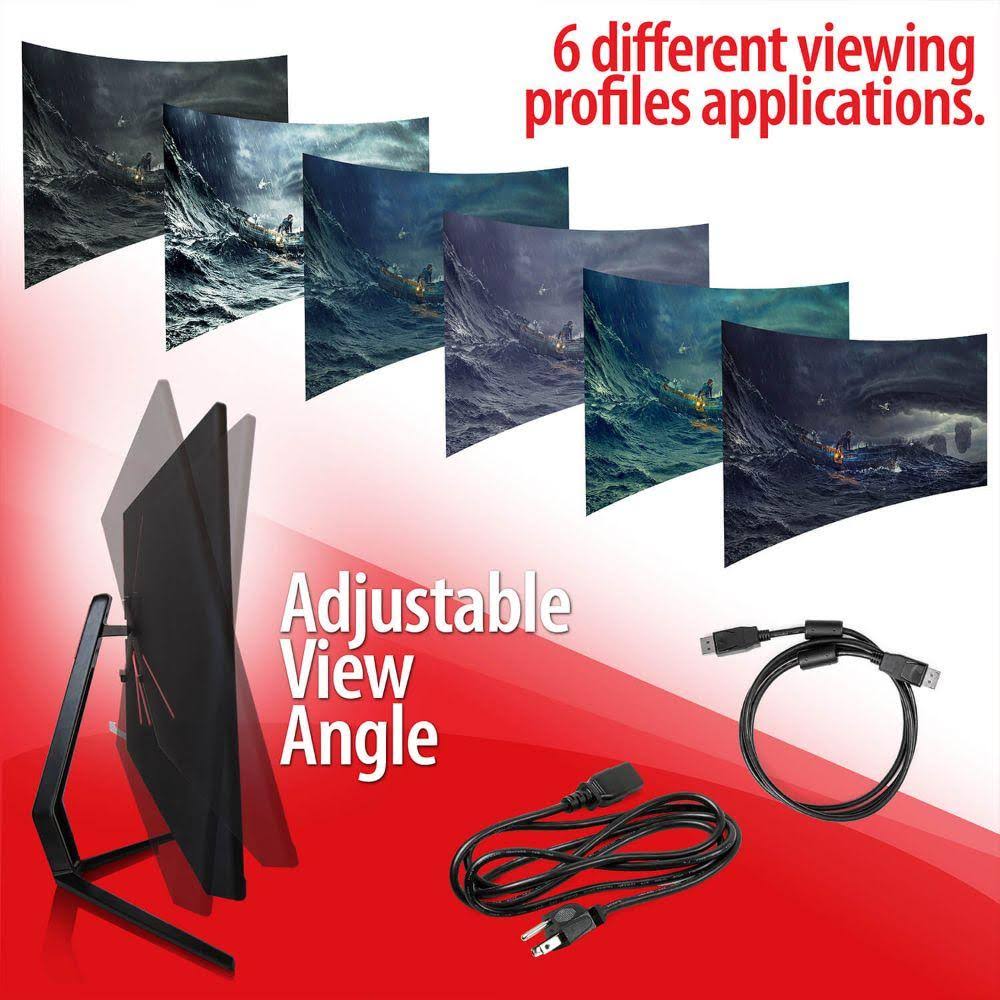 35x22 Curved UltraWide LED Gaming Monitor, 3440x1440 21:9 100Hz (2-Pack) C270698