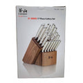 17-Piece Forged German Steel Knife Set Y733557