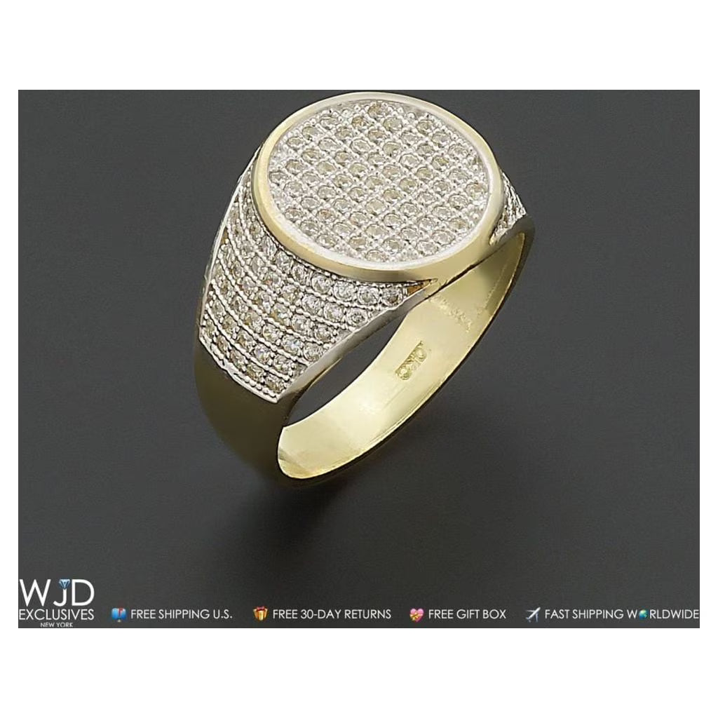 10K Yellow Gold Signet Ring Z29102