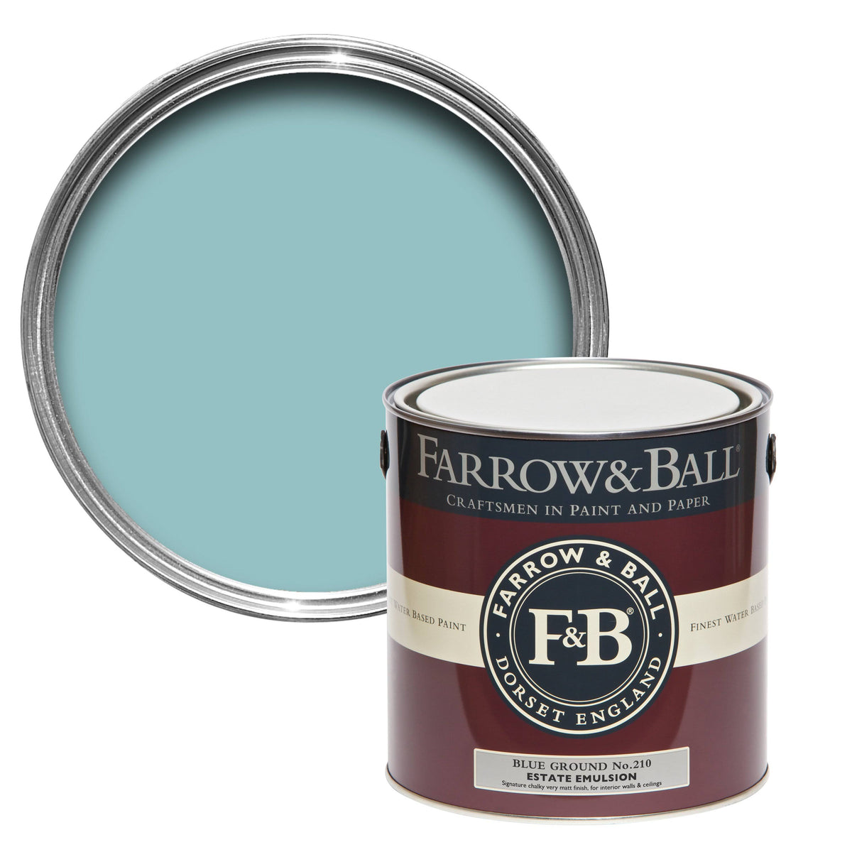 Blue Ground Exterior Masonry Paint Q836