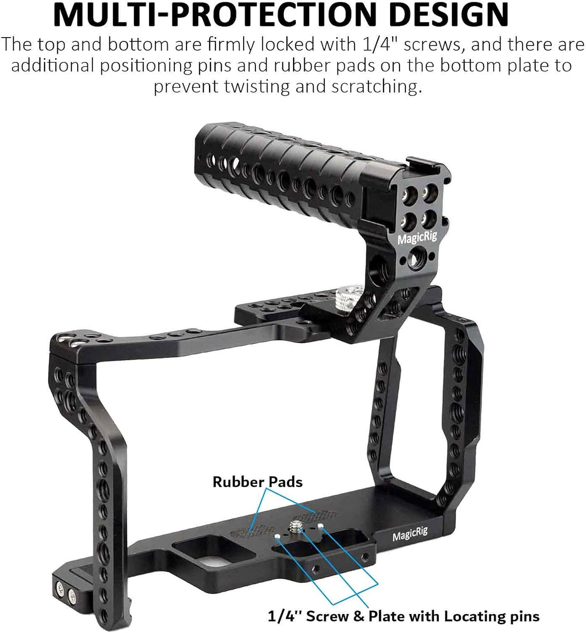 Camera Cage with Top Handle V5155