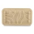 Fiber Trays, 8.3 x 4.9 x 0.7, Natural, 500/Carton R5401