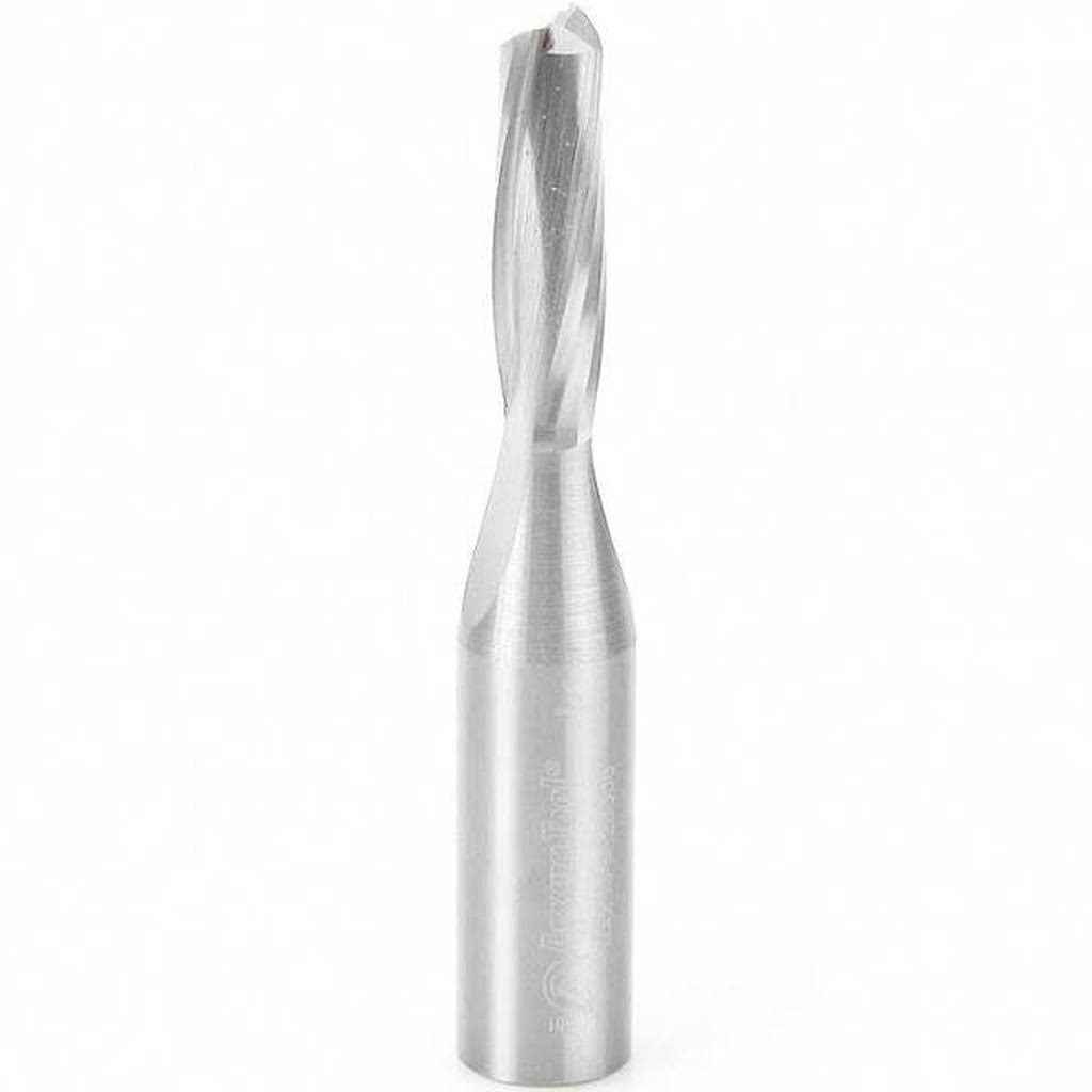 Solid Carbide Spiral Plunge Up-Cut 5/16 Dia 1/2 inch Shank E92460