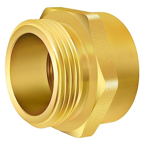 Double Male Brass Fire Hydrant Hose Adapter N801856