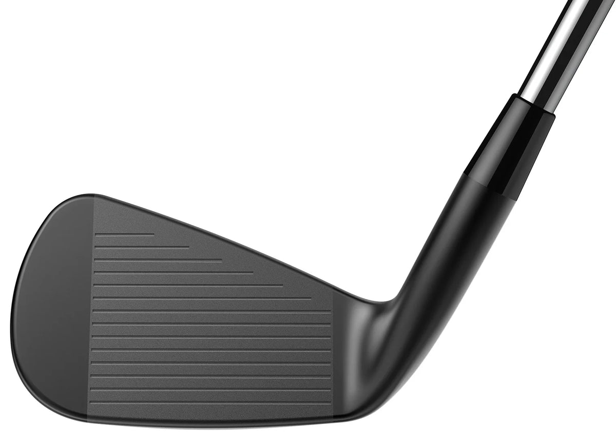 Black 4-PW Iron Set Stiff Steel Y23405