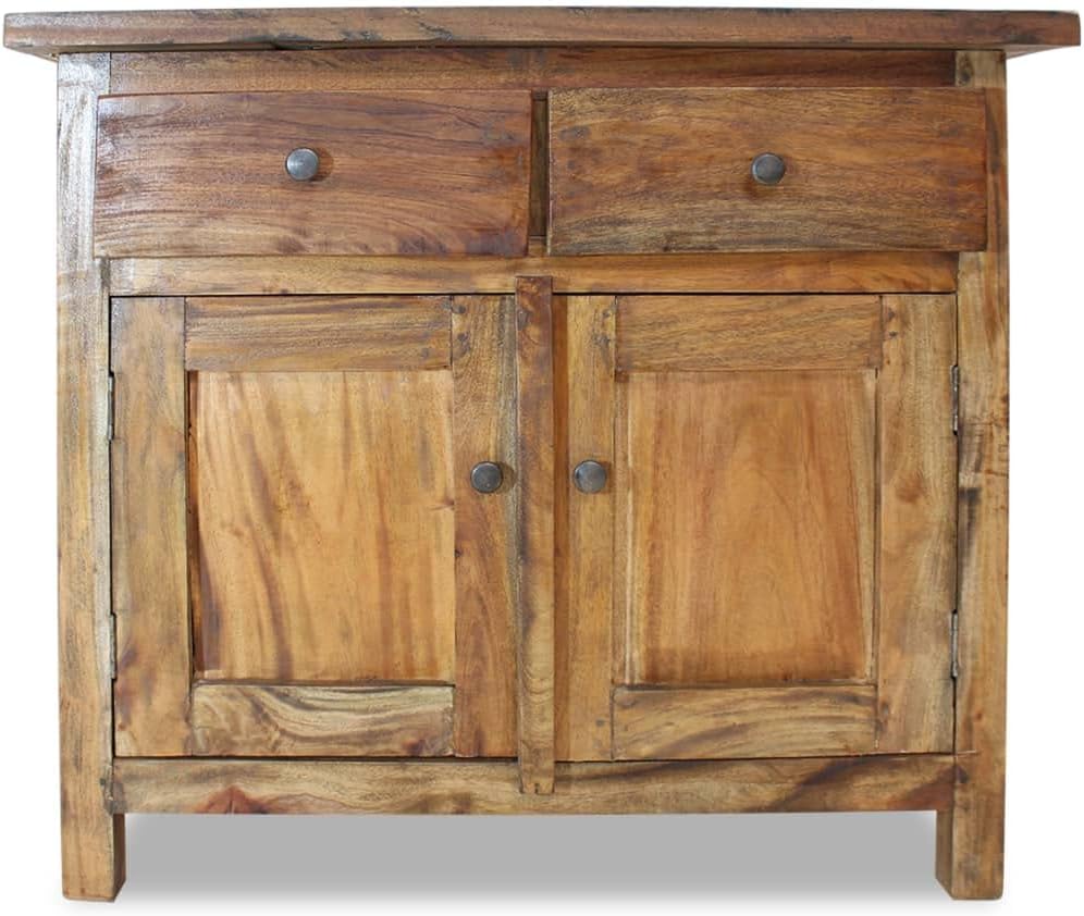 Solid Reclaimed Wood Storage Cabinet 29.5"x11.8"x25.6" N962