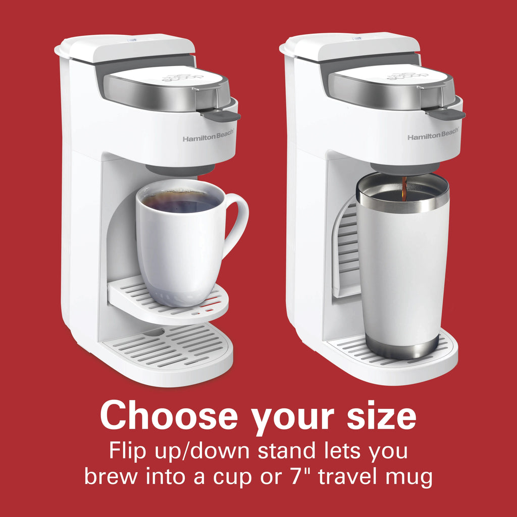 Single-Serve Coffee Maker, White A27969