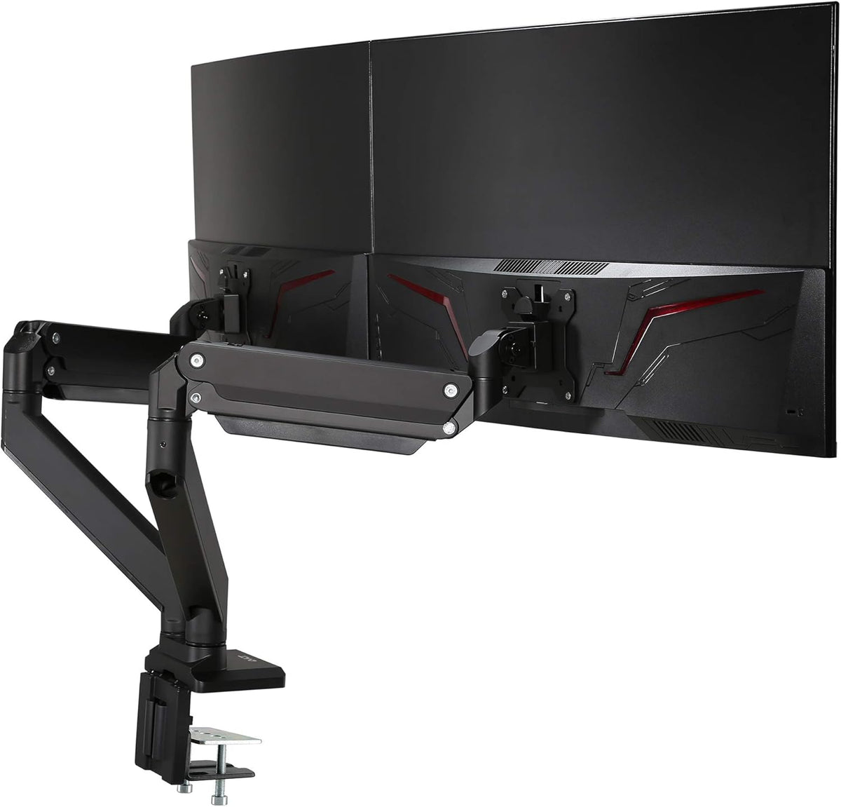 Dual Monitor Arm Desk Mount Black O84157