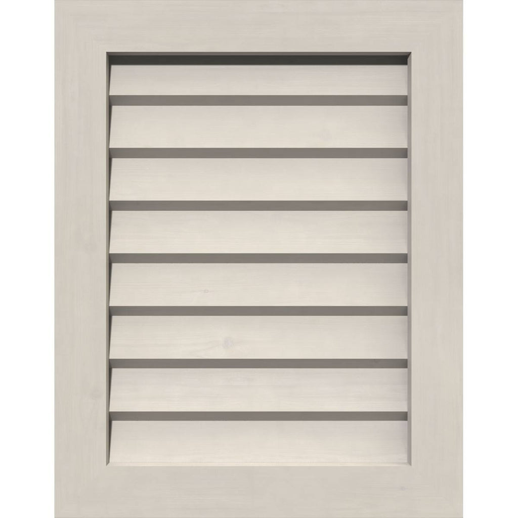 Primed Non-Functional Vertical Gable Vent U41279