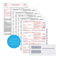 1099-NEC Tax Form Kit with Software & Envelopes 5-Part 100/Pack Z272