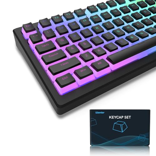 Black PBT Keycaps 165 Keys Set P623021