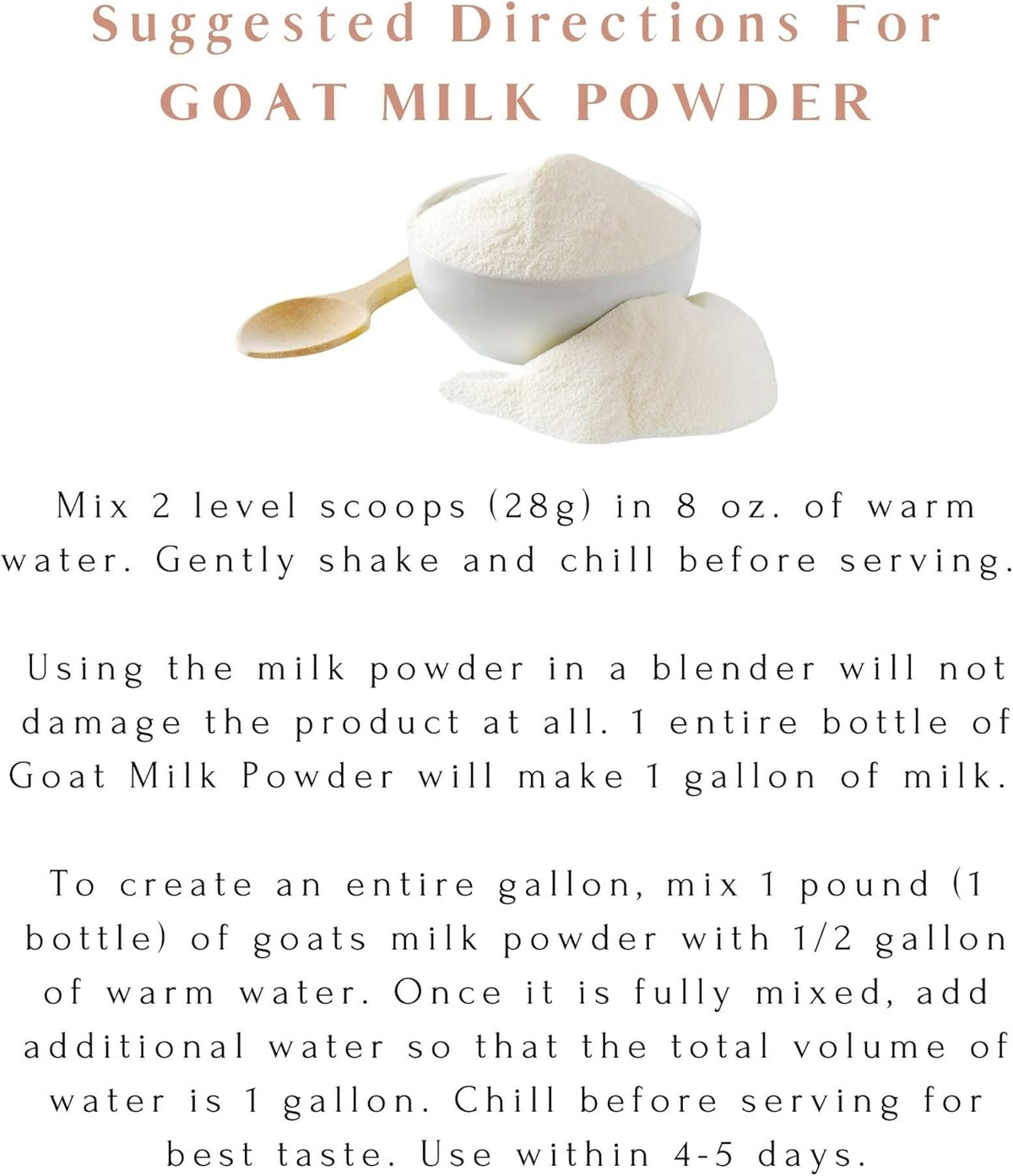 Whole Goat Milk Powder - 1 pound P396920