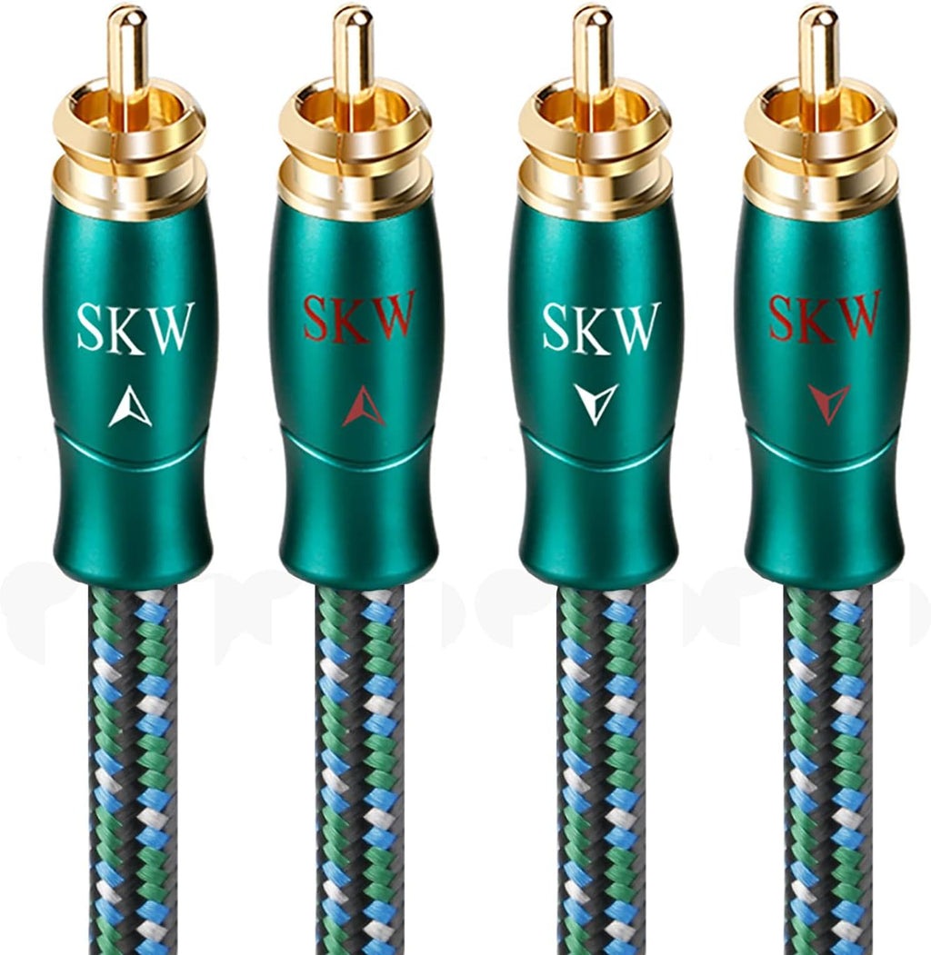 Single Speaker Cable with Banana and Spade Plugs 5ft N7955