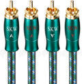 Single Speaker Cable with Banana and Spade Plugs 5ft N7955