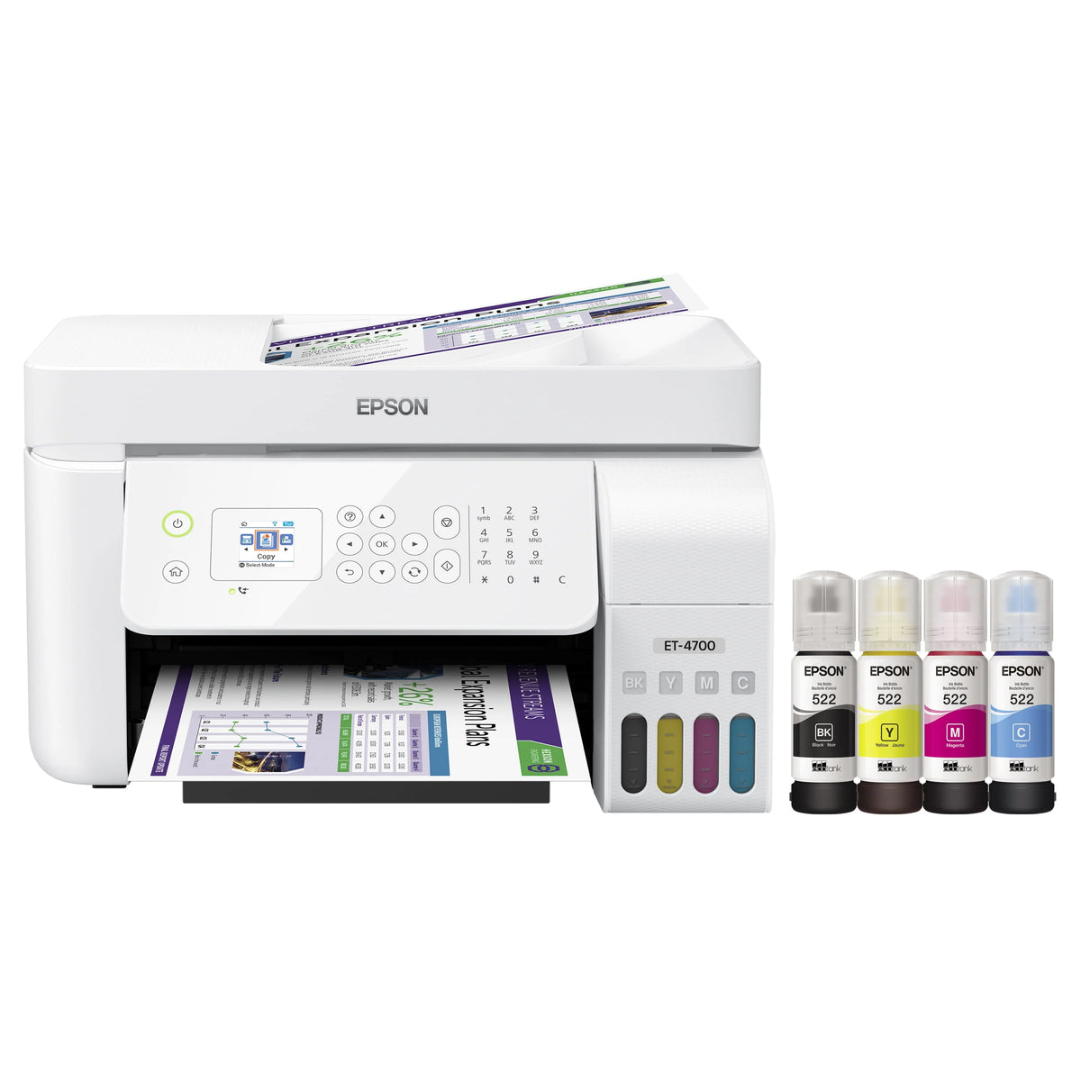 Wireless All-in-One Color Supertank Printer X1822
