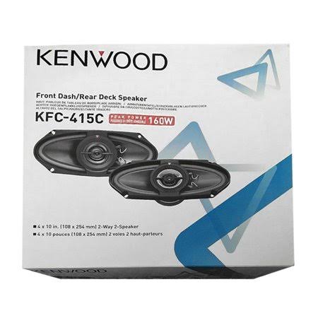 4x10-Inch 160W Two-Way Car Audio Speakers R217793
