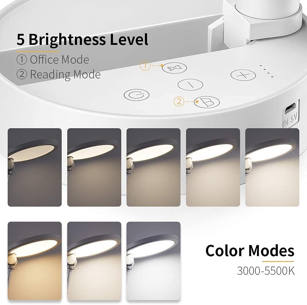 Table Lamp, Telescopic, Foldable, 5 Brightness, 3 Color Mode I1063