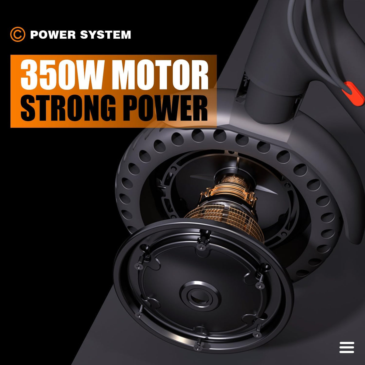 Electric Scooter with 8.5'' Tires, 350-500W Motor, 20/28 MPH Speed C76598