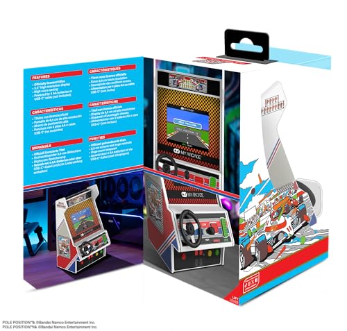 Retro Mini Arcade Game Console with 2 Games, Full Color Screen L504