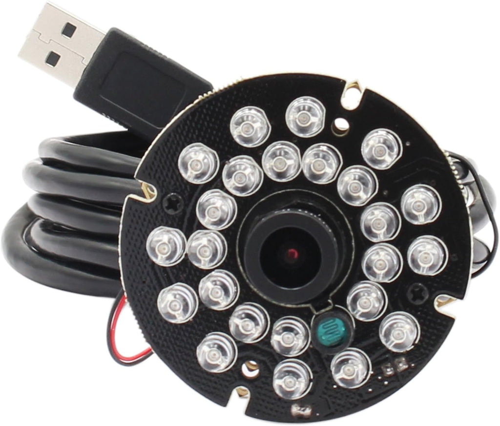 2 megapixel USB Camera with Black Case and 3.6mm Lens N45286
