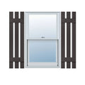 Vinyl Three Board Spaced Shutters T61011