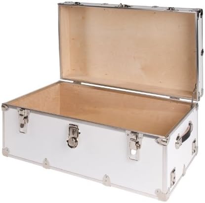 White Dorm Storage Trunks S3484