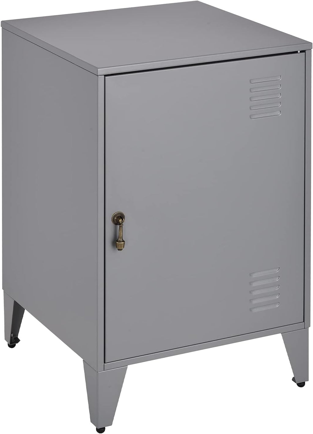 Black Metal Night Stands Set of 2 with 1 Door T29616