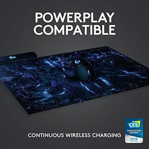 Black Wireless Gaming Mouse with Hero 25K Sensor A359567