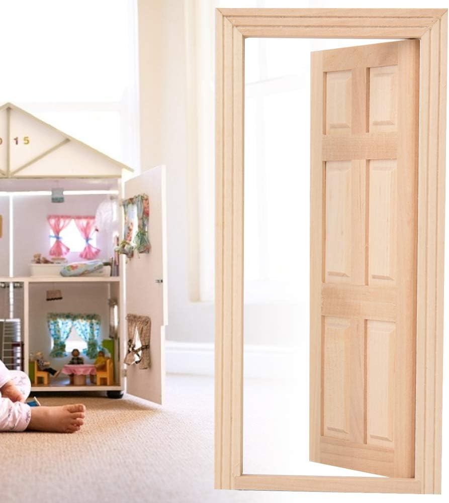 1:12 Doll House Mini Wooden Door Set Y74339