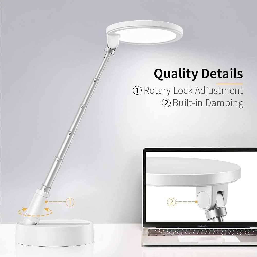 Table Lamp, Telescopic, Foldable, 5 Brightness, 3 Color Mode I1063