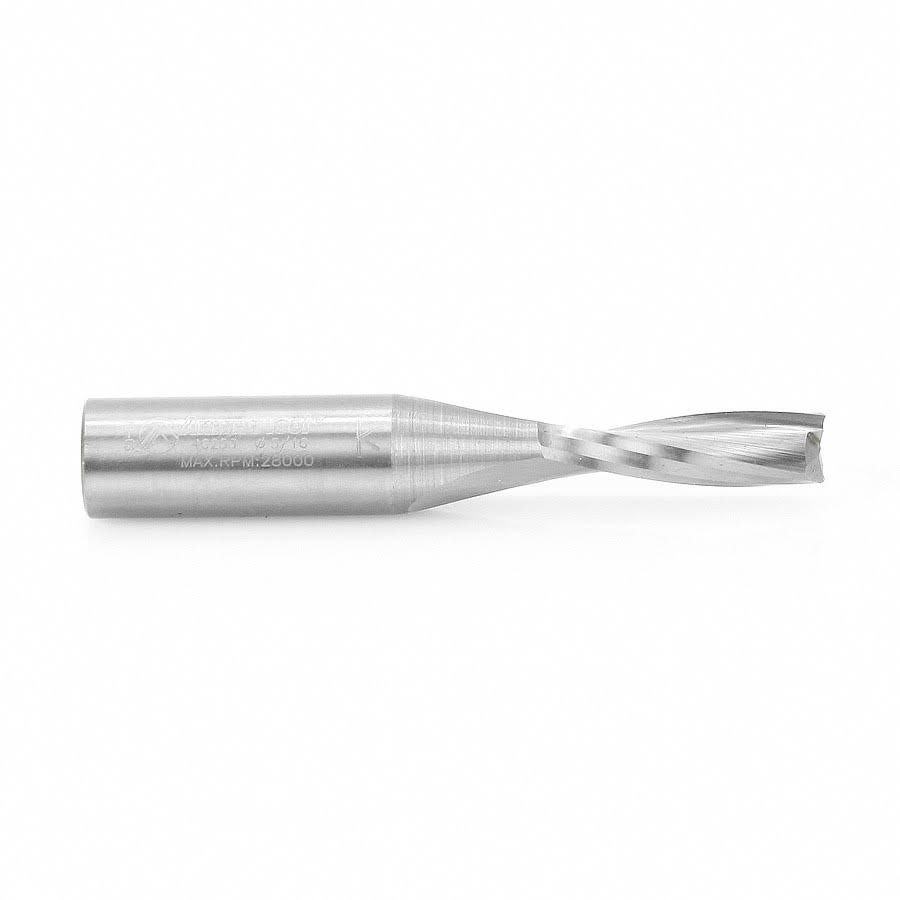 Solid Carbide Spiral Plunge Up-Cut 5/16 Dia 1/2 inch Shank E92460