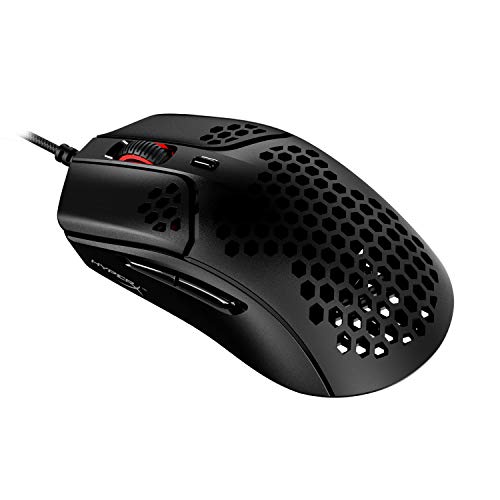 Ultra-Lightweight 59g Gaming Mouse Black/Red C921